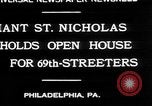 Standbild Santa Claus Upper Darby Pennsylvania USA, 1930, aus Sekunde 4 historischem Filmmaterial Videoclip 65675052018