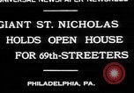 Standbild Santa Claus Upper Darby Pennsylvania USA, 1930, aus Sekunde 7 historischem Filmmaterial Videoclip 65675052018
