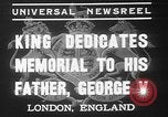 Image le roi George VI London England Royaume-Uni, 1937, de la seconde 3 séquences d'archives historiques vidéo 65675052021