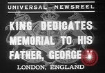 Image le roi George VI London England Royaume-Uni, 1937, de la seconde 10 séquences d'archives historiques vidéo 65675052021