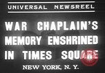 Image Memorial de Francis P Duffy New York City USA, 1937, de la seconde 6 séquences d'archives historiques vidéo 65675052022