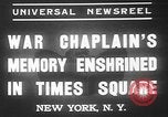 Image Memorial de Francis P Duffy New York City USA, 1937, de la seconde 7 séquences d'archives historiques vidéo 65675052022