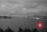 Standbild Goldene niet Abschluss der Golden Gate Bridge San Francisco California USA, 1937, aus Sekunde 38 historischem Filmmaterial Videoclip 65675052024