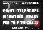 Standbild Albert Einstein Lester Pennsylvania USA, 1937, aus Sekunde 7 historischem Filmmaterial Videoclip 65675052025