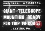 Standbild Albert Einstein Lester Pennsylvania USA, 1937, aus Sekunde 8 historischem Filmmaterial Videoclip 65675052025
