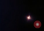 Image of descending parachute flares Vietnam Bien Hoa Air Base, 1967, second 25 stock footage video 65675052031