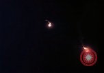 Image of descending parachute flares Vietnam Bien Hoa Air Base, 1967, second 35 stock footage video 65675052031
