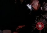 Image of crewman aboard AC 47 aircraft Vietnam Bien Hoa Air Base, 1967, second 30 stock footage video 65675052034