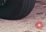 Image of camouflaged AC 47 Vietnam Bien Hoa Air Base, 1967, second 10 stock footage video 65675052035