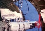 Image of AC 47 crewmen Vietnam Bien Hoa Air Base, 1967, second 7 stock footage video 65675052036