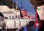 Image of AC 47 crewmen Vietnam Bien Hoa Air Base, 1967, second 20 stock footage video 65675052036