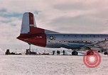 Image of aircraft C 124 Antarctica, 1956, second 4 stock footage video 65675052038