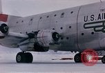 Image of aircraft C 124 Antarctica, 1956, second 32 stock footage video 65675052041