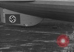 Image of Hindenburg LZ 129 airship Lakehurst Naval Air Station New Jersey USA, 1936, second 21 stock footage video 65675052056