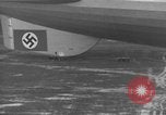 Image of Hindenburg LZ 129 airship Lakehurst Naval Air Station New Jersey USA, 1936, second 22 stock footage video 65675052056