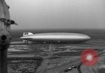 Image of Hindenburg LZ 129 airship Lakehurst Naval Air Station New Jersey USA, 1936, second 24 stock footage video 65675052056