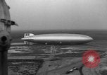 Image of Hindenburg LZ 129 airship Lakehurst Naval Air Station New Jersey USA, 1936, second 26 stock footage video 65675052056