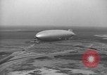Image of Hindenburg LZ 129 airship Lakehurst Naval Air Station New Jersey USA, 1936, second 35 stock footage video 65675052056