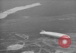 Image of airship LZ 129 Hindenburg Lakehurst New Jersey USA, 1936, second 33 stock footage video 65675052059