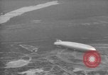 Image of airship LZ 129 Hindenburg Lakehurst New Jersey USA, 1936, second 36 stock footage video 65675052059