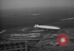 Image of airship LZ 129 Hindenburg Lakehurst New Jersey USA, 1936, second 39 stock footage video 65675052059