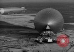 Image of airship LZ 129 Hindenburg Lakehurst New Jersey USA, 1936, second 58 stock footage video 65675052059