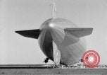 Image of LZ 129 Hindenburg airship Lakehurst New Jersey USA, 1936, second 37 stock footage video 65675052071