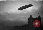 Image of airship LZ 129 Hindenburg New York City USA, 1936, second 1 stock footage video 65675052074