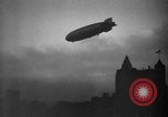 Image of airship LZ 129 Hindenburg New York City USA, 1936, second 3 stock footage video 65675052074