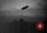 Image of airship LZ 129 Hindenburg New York City USA, 1936, second 16 stock footage video 65675052074