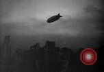 Image of airship LZ 129 Hindenburg New York City USA, 1936, second 18 stock footage video 65675052074