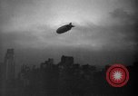 Image of airship LZ 129 Hindenburg New York City USA, 1936, second 21 stock footage video 65675052074