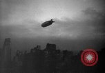 Image of airship LZ 129 Hindenburg New York City USA, 1936, second 22 stock footage video 65675052074