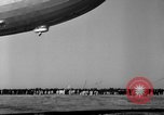 Image of airship LZ 129 Hindenburg Lakehurst Naval Air Station New Jersey USA, 1936, second 24 stock footage video 65675052076