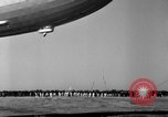 Image of airship LZ 129 Hindenburg Lakehurst Naval Air Station New Jersey USA, 1936, second 25 stock footage video 65675052076