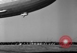Image of airship LZ 129 Hindenburg Lakehurst Naval Air Station New Jersey USA, 1936, second 27 stock footage video 65675052076