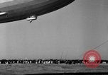 Image of airship LZ 129 Hindenburg Lakehurst Naval Air Station New Jersey USA, 1936, second 28 stock footage video 65675052076