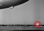 Image of airship LZ 129 Hindenburg Lakehurst Naval Air Station New Jersey USA, 1936, second 30 stock footage video 65675052076