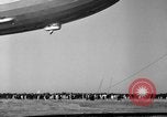 Image of airship LZ 129 Hindenburg Lakehurst Naval Air Station New Jersey USA, 1936, second 33 stock footage video 65675052076