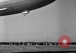 Image of airship LZ 129 Hindenburg Lakehurst Naval Air Station New Jersey USA, 1936, second 34 stock footage video 65675052076
