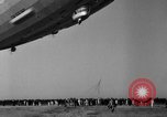 Image of airship LZ 129 Hindenburg Lakehurst Naval Air Station New Jersey USA, 1936, second 38 stock footage video 65675052076