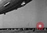 Image of airship LZ 129 Hindenburg Lakehurst Naval Air Station New Jersey USA, 1936, second 39 stock footage video 65675052076