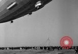 Image of airship LZ 129 Hindenburg Lakehurst Naval Air Station New Jersey USA, 1936, second 44 stock footage video 65675052076