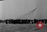Image of airship LZ 129 Hindenburg Lakehurst Naval Air Station New Jersey USA, 1936, second 53 stock footage video 65675052076