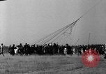 Image of airship LZ 129 Hindenburg Lakehurst Naval Air Station New Jersey USA, 1936, second 54 stock footage video 65675052076