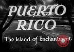 Image of harbor San Juan Puerto Rico, 1935, second 1 stock footage video 65675052087
