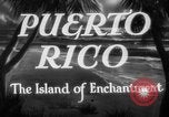 Image of harbor San Juan Puerto Rico, 1935, second 4 stock footage video 65675052087