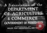 Image of harbor San Juan Puerto Rico, 1935, second 39 stock footage video 65675052087