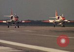 Standbild Flugzeuge TA 4JS Beeville Texas Naval Air Station Chase Field USA, 1982, aus Sekunde 6 historischem Filmmaterial Videoclip 65675052108