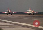 Standbild Flugzeuge TA 4JS Beeville Texas Naval Air Station Chase Field USA, 1982, aus Sekunde 10 historischem Filmmaterial Videoclip 65675052108